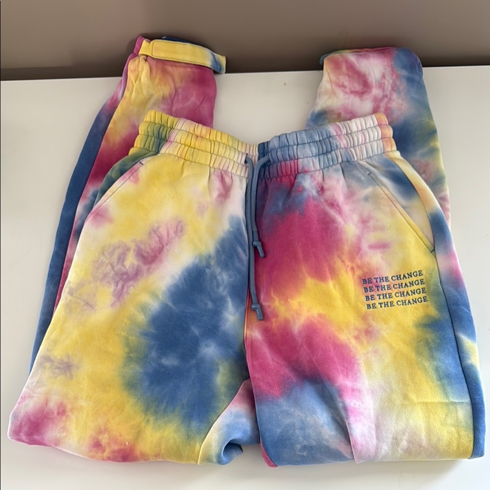 Colorful Tie-Dye women’s Joggers